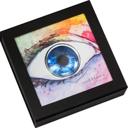 2022 Palau $5 - ColorEYEzed - 1oz 999 SILVER COIN, Box & COA (Copy)