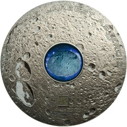 2018 Cook Islands $20 VESTA METEORITE 3 Oz Silver Coin